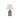 Porcelain Gold Tea Jar Mini Lamp