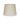 EE Silk Lamp Shade 9 x 12 x 9'' (Washer) 100% Pongee Silk Sand Hardback British Empire Lamp Shade