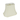 ML lamp shade (4 x 5) x (6 x 8) x 6.5" / Eggshell Shantung Silk Cut Corner Rectangle Lamp Shade