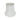 ML lamp shade 9 x 14 x 13" (Resc'd: 2") / Shantung / White V Notch Drum Shantung Lamp Shade