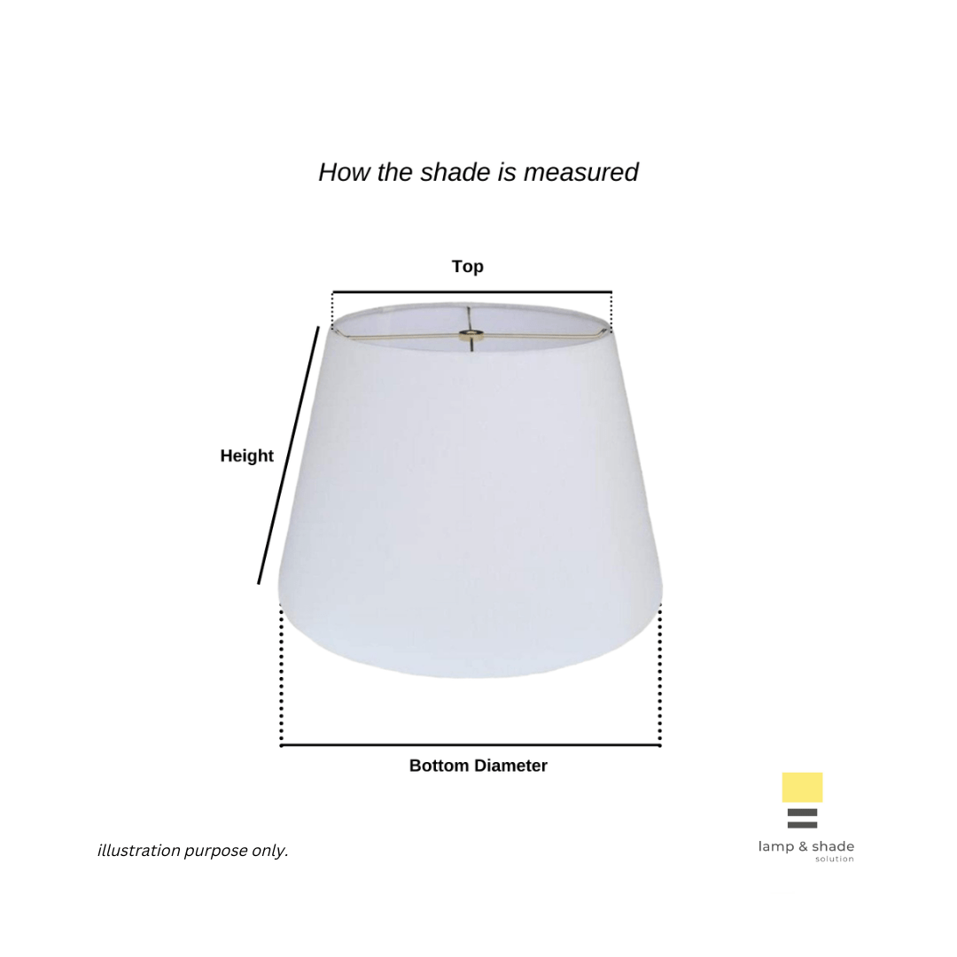 EE lamp shade 100% Pongee Silk Sand Empire Flared Style Box Pleated Lamp Shade