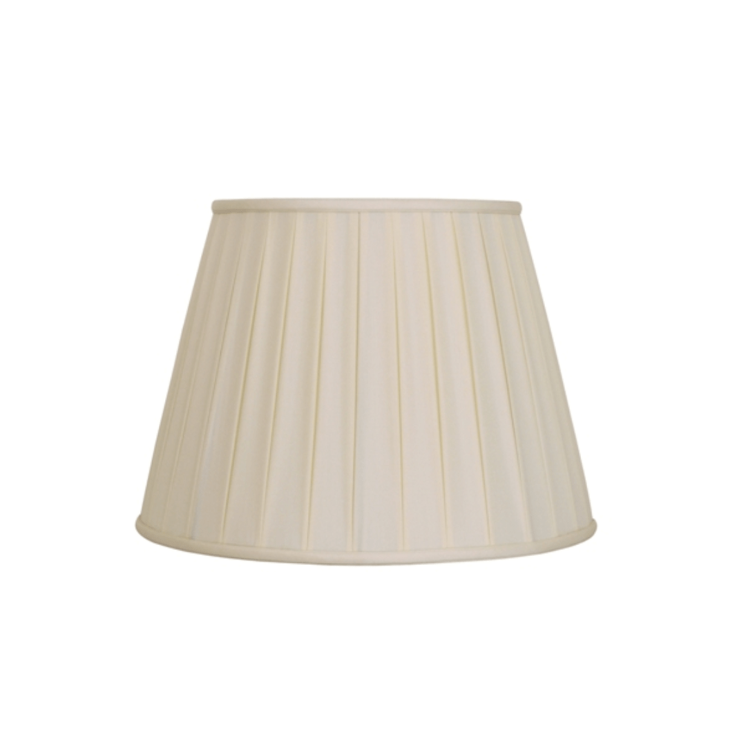 EE lamp shade 6 x 10 x 8'' (Washer) 100% Pongee Silk Sand Empire Box Pleated Lamp Shade