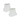 LAMP SHADE SOLUTION lamp shade [OPEN BOX] Beige Shantung Silk Cut Corner Rectangle Lamp Shade (4.5 x 6) x ( 7.5 x 10) x 8.5"