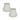 ML lamp shade [OPEN BOX] SET OF 2 Shantung Silk Bell with Smocked Pleated Cuff Lamp Shade
