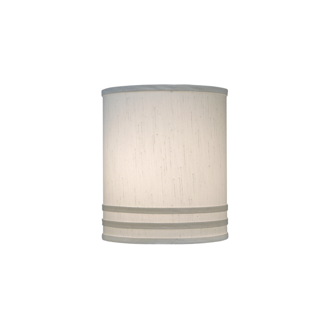 Stiffel lamp shade Stiffel White Hardback Cylinder Global Lamp shade - 10x10x12