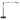 Arnsberg Table Lamps Meran Turbo Table Lamp in Museum Black