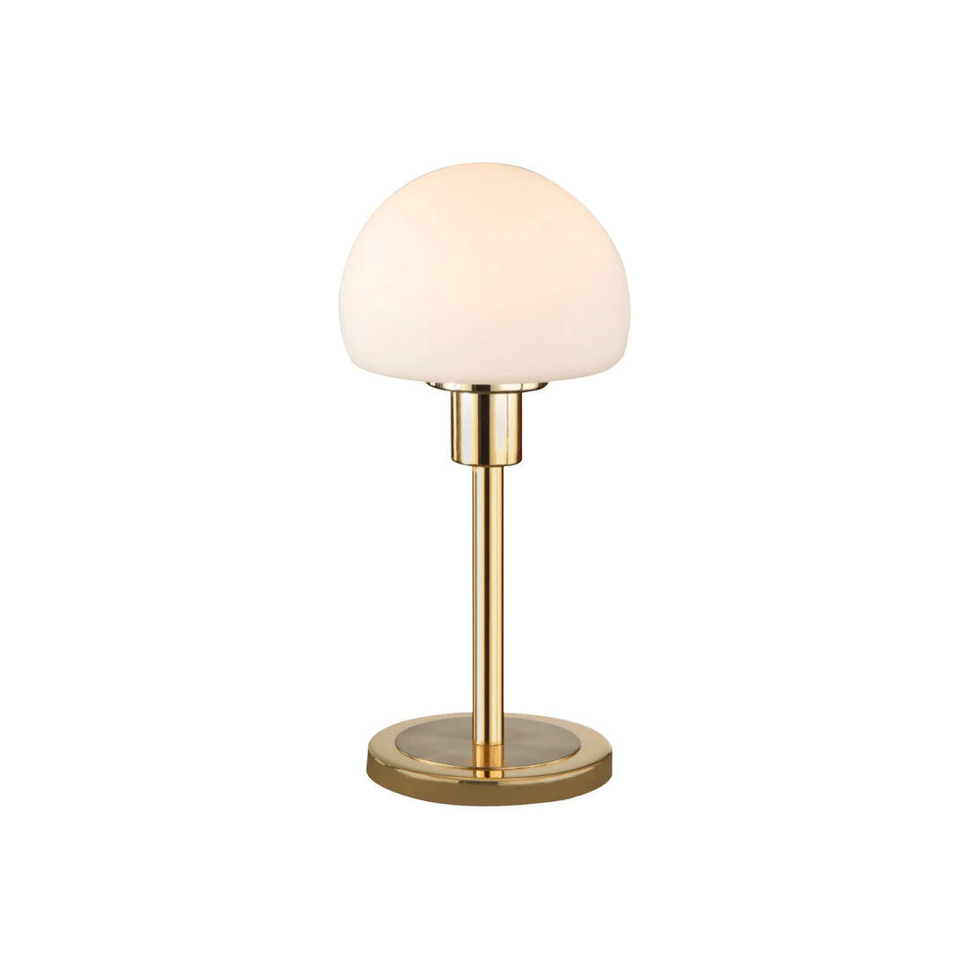 Arnsberg Table Lamps Wilhelm Table Lamp in Satin Brass