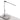 Koncept Desk Lamps Z-Bar Solo Desk Lamp with power base (USB and AC outlets) (Warm Light; Silver)