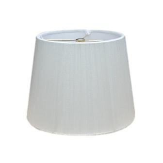 Lamp Shade Solution lamp shade 9 x 12 x 9" Washer 5/8" Recess / String / White Euro Empire String Lamp Shade