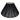  lamp shade 6 x 16 x 10'' / Silk String / Black Black Coolie Soft Lining Silk String Lamp Shade