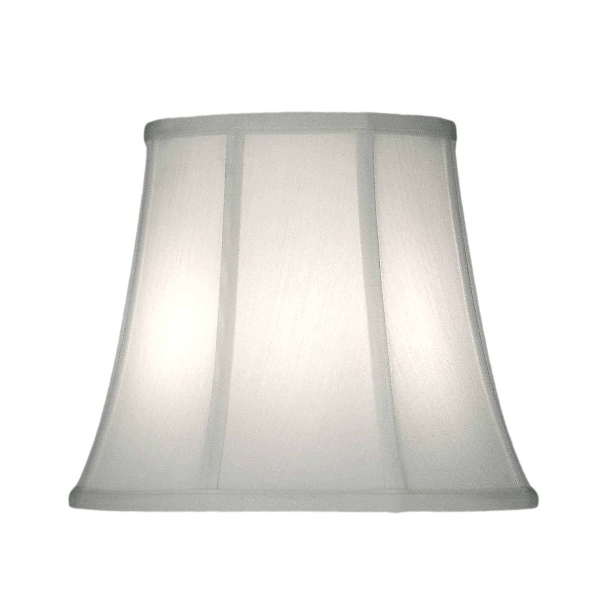 Stiffel lamp shade Ivory Stiffel Ivory Shadow Softback Bell Lamp shade - 8” x 12” x10