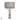Stiffel Satin Nickel 32 - Inch One - Light Table Lamp - Lamp & Shade Solution