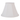 White Flax Linen Empire Lamp Shade - Lamp & Shade Solution